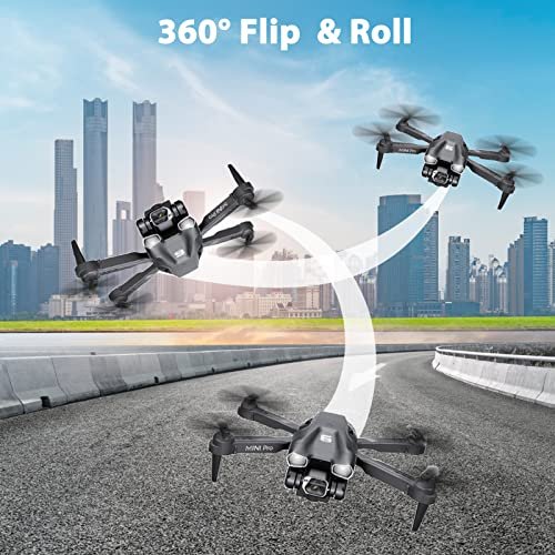 1080P HD Mini Drone: Fun, Foldable Quadcopter for All!