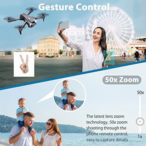 1080P HD Mini Drone: Fun, Foldable Quadcopter for All!
