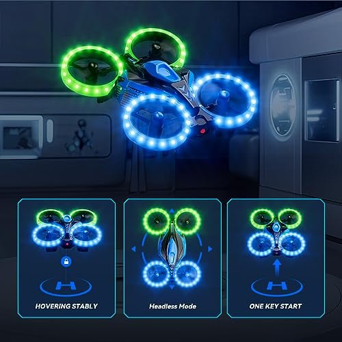 ARMEW Mini Battle Drones: 2-Pack LED Fun & Racing!