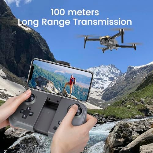 Explore with TizzyToy 4K Brushless Motor Drone!