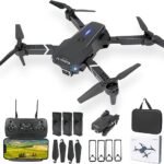 FLYVISTA E88 Mini Drone: 1080P Camera, 3 Batteries, Easy Control