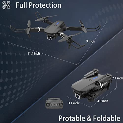 Foldable 1080P Camera Drone for All Ages - MOCVOO