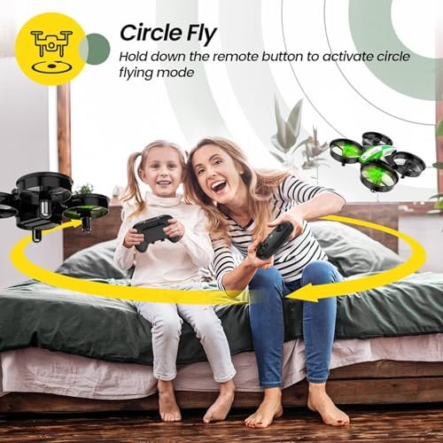 Fun Holy Stone Mini Drone for Kids - 3D Flips & More!