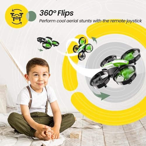 Fun Holy Stone Mini Drone for Kids - 3D Flips & More!