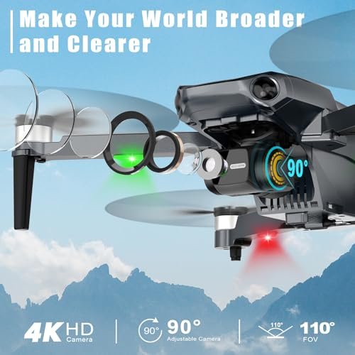 Glorale X38 4K Drone: Long Range & Smart Features