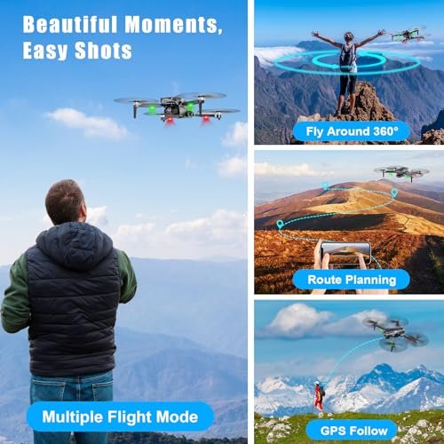 Glorale X38 4K Drone: Long Range & Smart Features