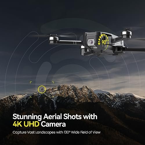 Holy Stone HS720: 4K GPS Drone with 52 Min Flight