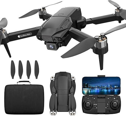 Karuisrc F198: 720P HD Foldable Drone with Dual Cameras