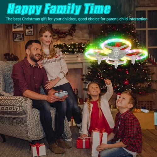 NXONE Kids Mini Drone: LED Lights, Altitude Hold & Fun!