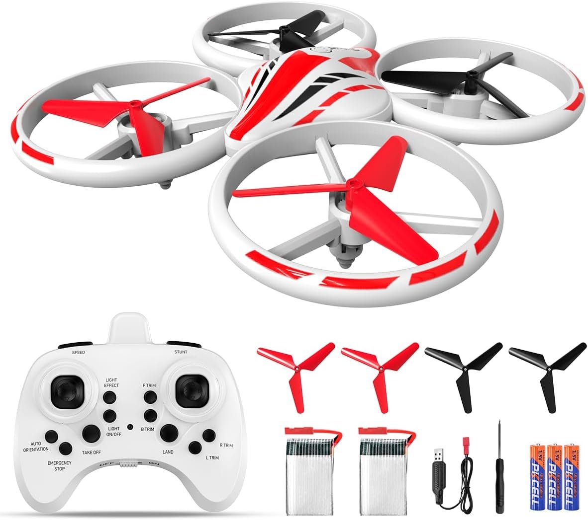 NXONE Kids Mini Drone: LED Lights, Altitude Hold & Fun!