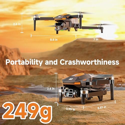 PLEGBLE PL-510: HD 1080P FPV Brushless RC Drone