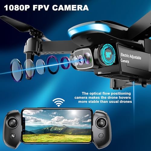 RADCLO X-28 Mini Drone: 1080P HD, Foldable & Fun!