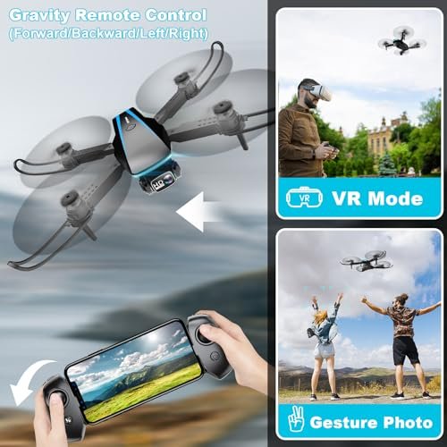 RADCLO X-28 Mini Drone: 1080P HD, Foldable & Fun!