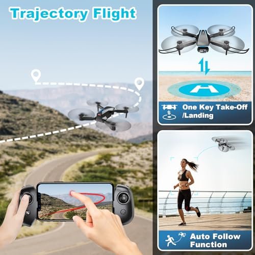 RADCLO X-28 Mini Drone: 1080P HD, Foldable & Fun!