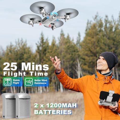 REDRIE JY Foldable Drone: 1080P Camera Fun for All!