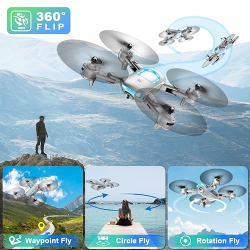 REDRIE JY Foldable Drone: 1080P Camera Fun for All!