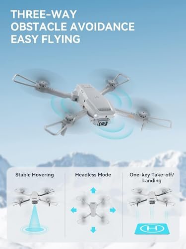 ROVPRO S60 4K Foldable Drone - Smart Features & Dual Camera