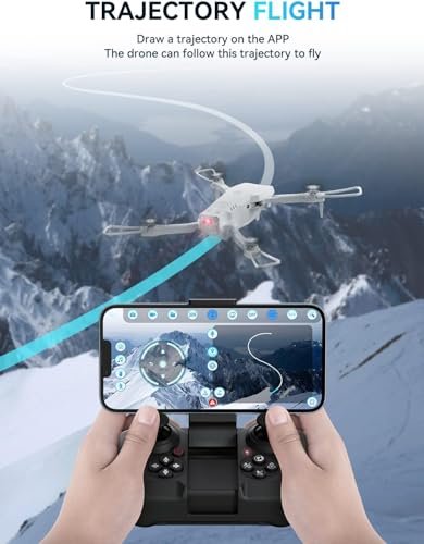 ROVPRO S60 4K Foldable Drone - Smart Features & Dual Camera