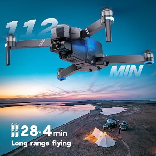 Ruko F11GIM2 4K Drone: 112min Flight, FAA Compliant