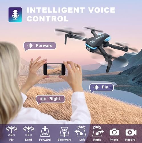 TENSSENX 1080P HD FPV Foldable Drone - Ultimate Kids Gift!