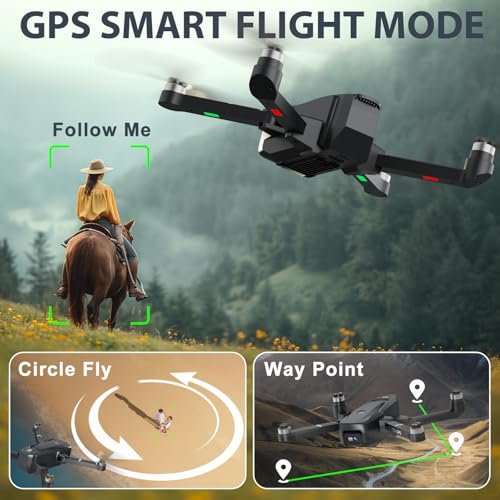 TL16 GPS Drone: 4K Camera, Auto Return, Foldable Design