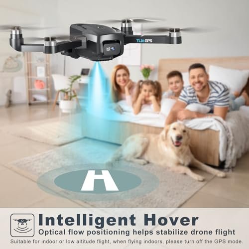 TL16 GPS Drone: 4K Camera, Auto Return, Foldable Design