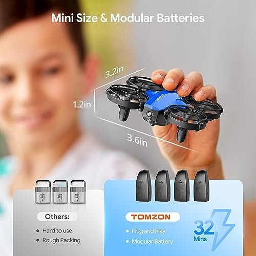 TOMZON A24 Mini Drone: Battle-Ready Fun for Kids!