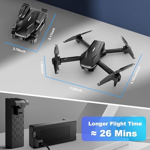 Velcase S101: 1080P HD Foldable Drone for Kids