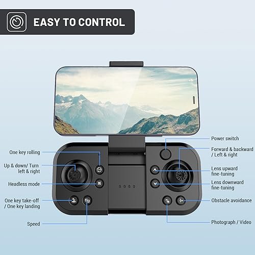 ZVFOTN 4K Mini Drone for Kids - Ultimate Fun & Safety!